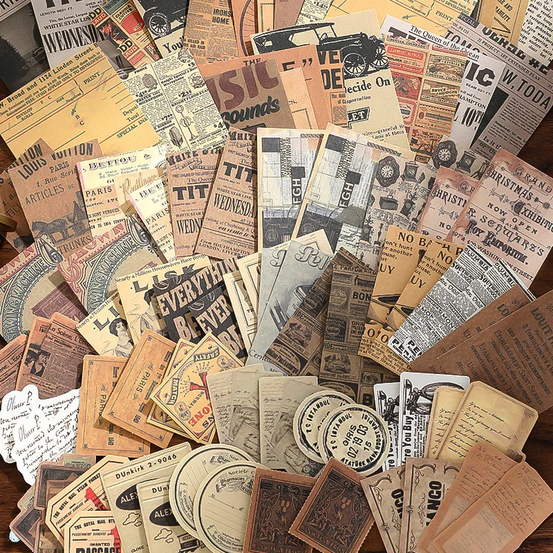 Vintage Scrapbook Paper Kit 2