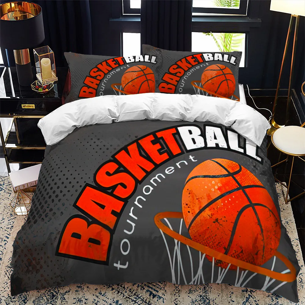 Funda Nórdica De Basquetbol Funda Nórdica Baloncesto 3D 135x200cm