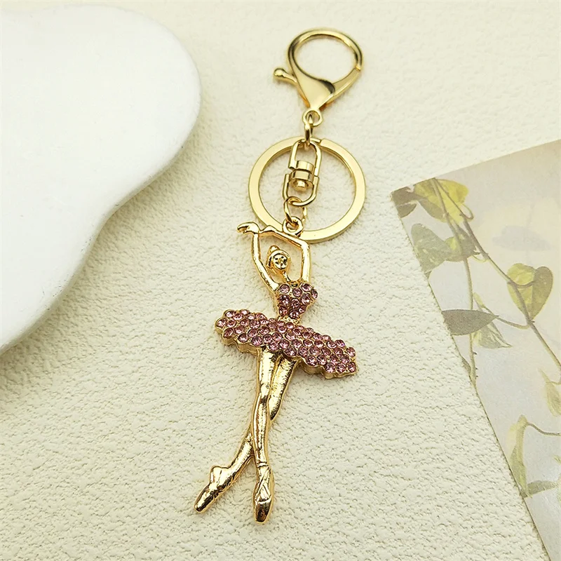 Amaxer Ballerina Sleutelhanger Ballet Ballerina Danser Sieraden