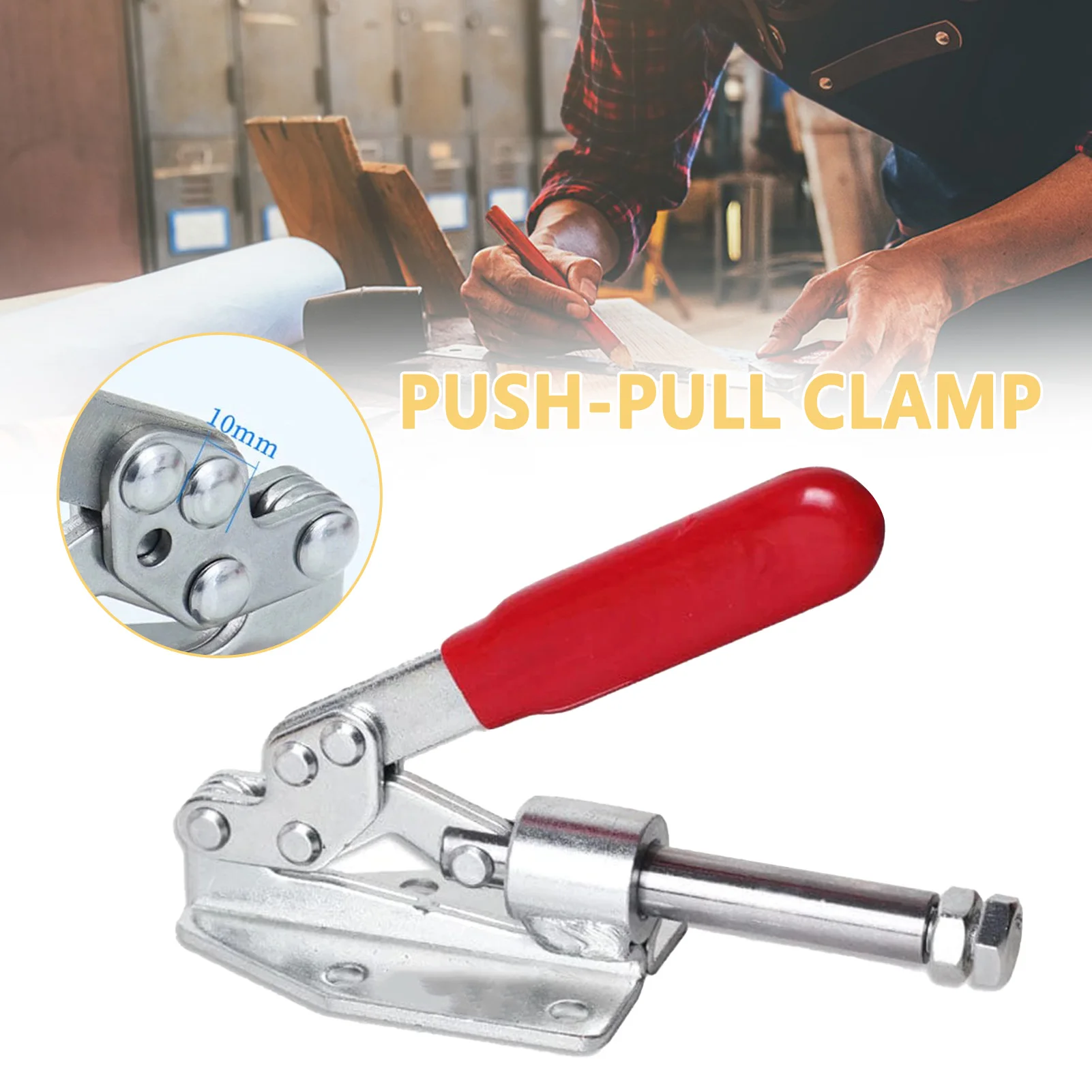 

1 шт., вертикальный/горизонтальный быстросъемный зажим