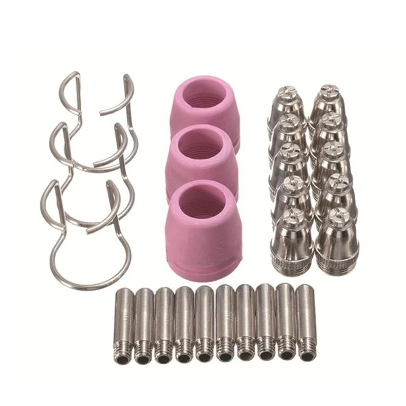 

SG55 AG60 CUT60 Plasma Cutting Consumables Torch Electrode Tip Nozzle 60A Drosphip