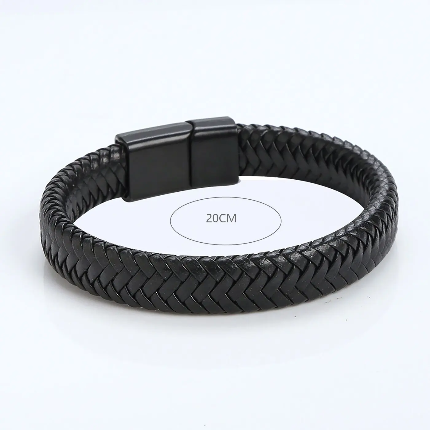 1PC Men's and Women's Fashion Trend Leather Weaving Rope Bracelet Bracelet, Date, Travel, Banquet, Party, Festival Dressing Gift