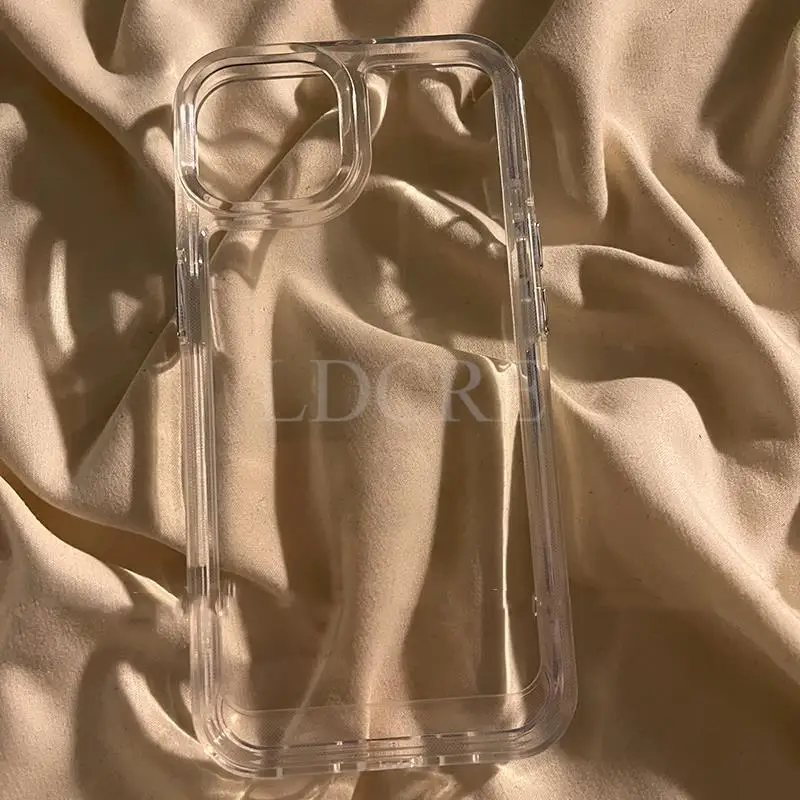 Clear Silicone TPU Phone Case Protective Cover