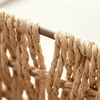 Handmade Storage Baskets Snack Picnic Baskets Handmade Rattan Basket Woven Sundries Organizer Closet Wicker Baskets cesta mimbre 6