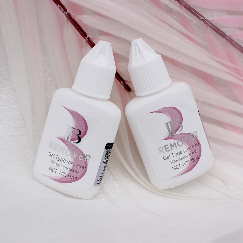 Ibeauty Glue Remover Gbl Free Ib Extension Ciglia 15Ml Strawberry Gel Type Debonder Original Korea Removal Indurente Adesivo