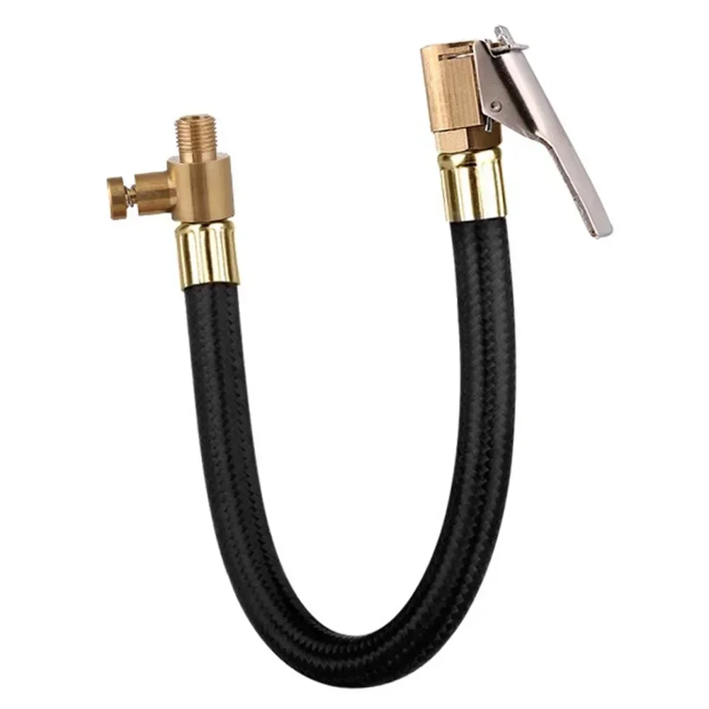 100cm Car Air Inflator Pump Extension Hose Adapter Tire Valve Connect Pipe Auto-Tire Repair Tools
