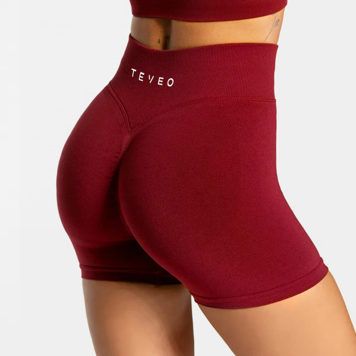Fitness Shorts Running Shorts High Stretch Wicking Sweat Fitness Summer Women's Yoga Breathable Peach Butt