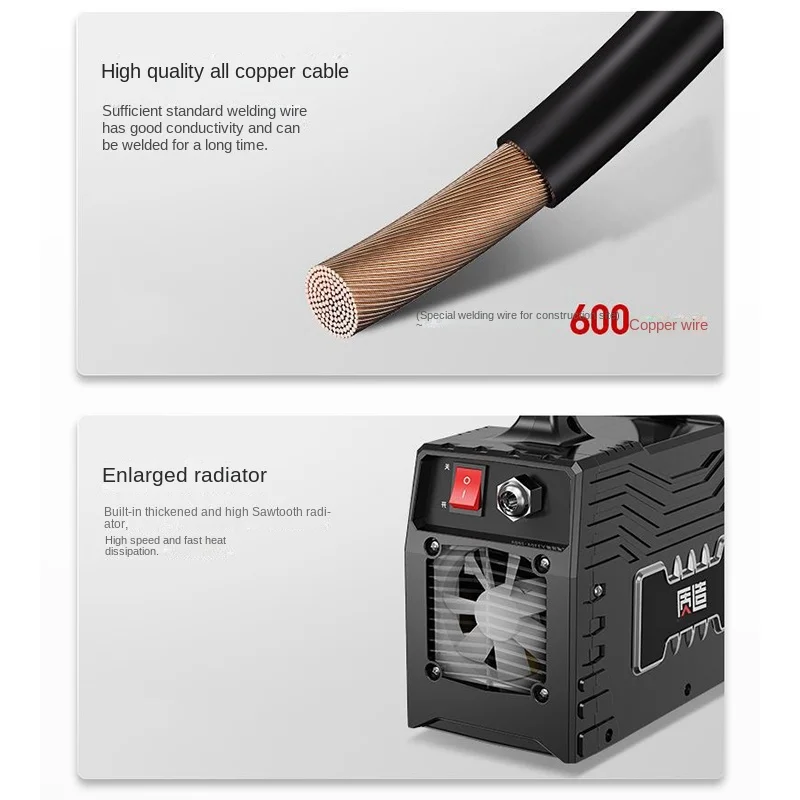 Full Set of Powerful Welding Machine 220V Home 315 Portable All-Copper Dc Welding Machine Can Be Used At Home