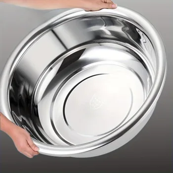 Lavabo grande in acciaio inossidabile da 1-2 pezzi e lavabo spesso, lavabo da cucina extra large da 36 cm/14 pollici 1