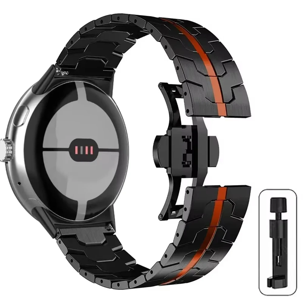 Luxury Stainless Steel Bracelet for Men - Premium Watchband Accessories