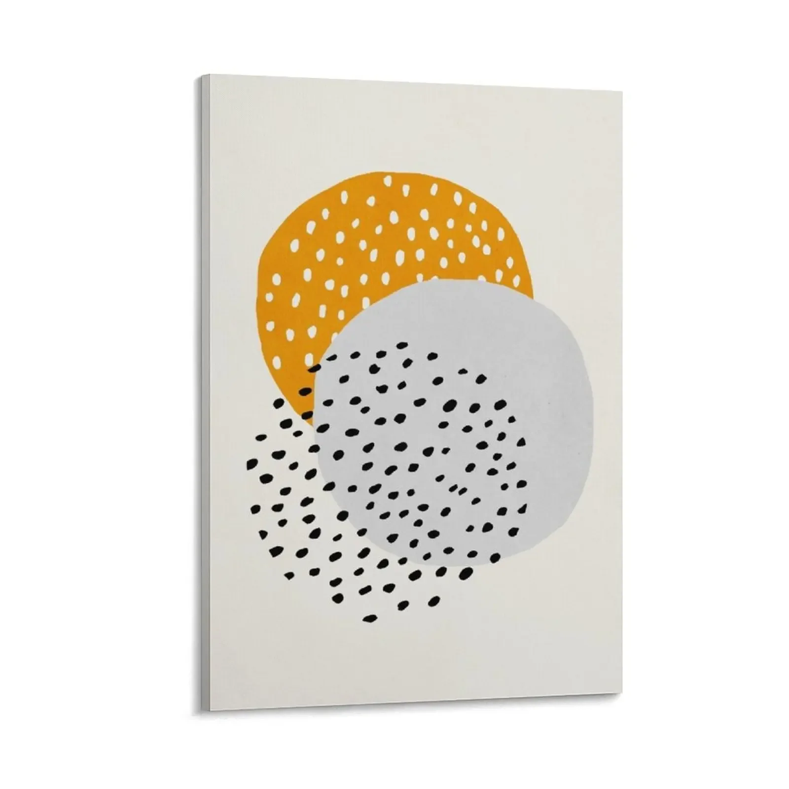 

Abstract, Sun, Rain, Mid century modern kids wall art, Nursery room Canvas Painting house decorations posters for room