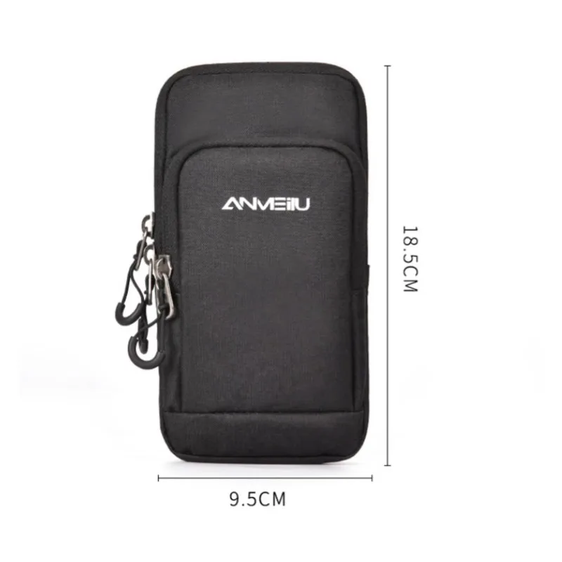 Universal Waterproof Fastener Type Phone Holder Smartphone Bag Belt Holder Case for Backpacking Cell Phone Pouch 1PC 6