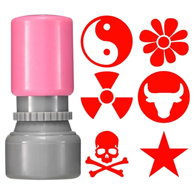 

1PC Golf Ball Stamper Stamp Impression Seal Marker Quick-dry Plastic Multicolors Golf Symbol For Golfer Gift New
