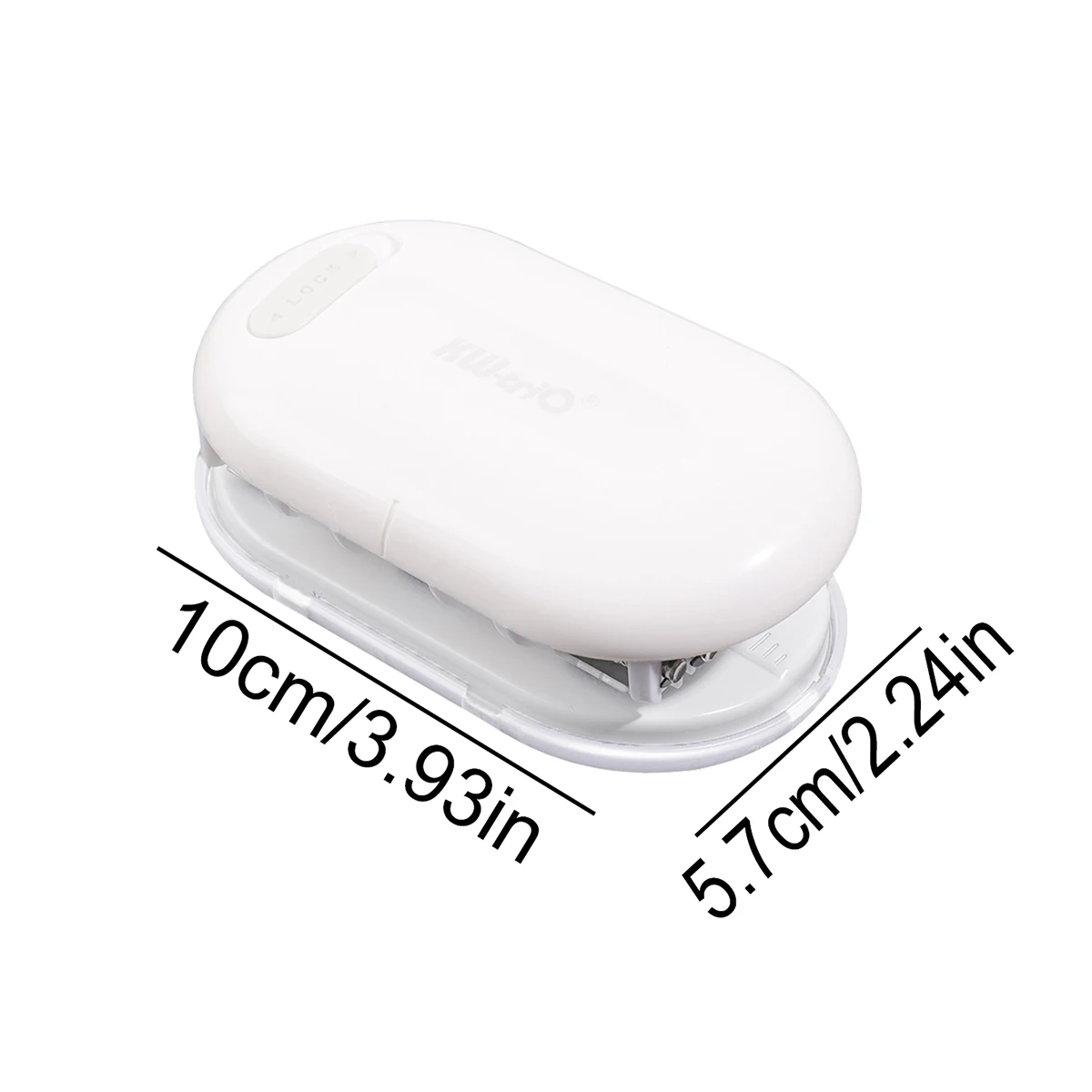 3-Hole Round Paper Punch, Portable Hole Puncher for Crafts Scrapbooking Supplies, DIY Card Making & Paper Crafting Tool - 2