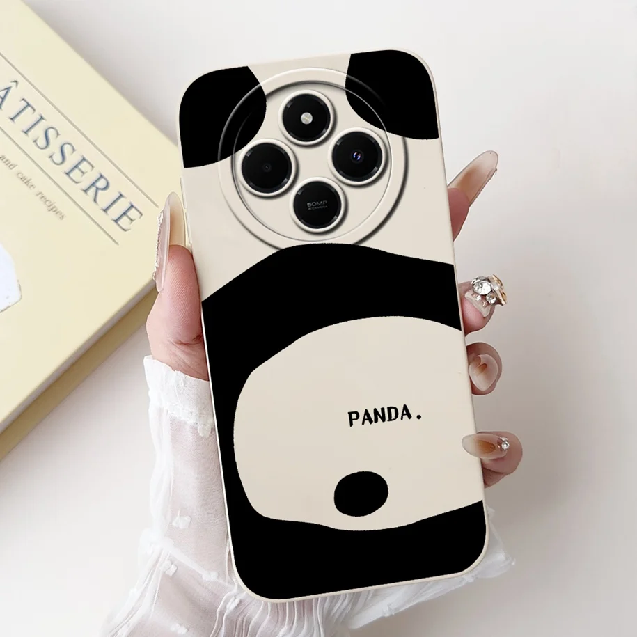 Cute Panda Rabbit Cartoon Soft Matte Silicone Back Cover Case