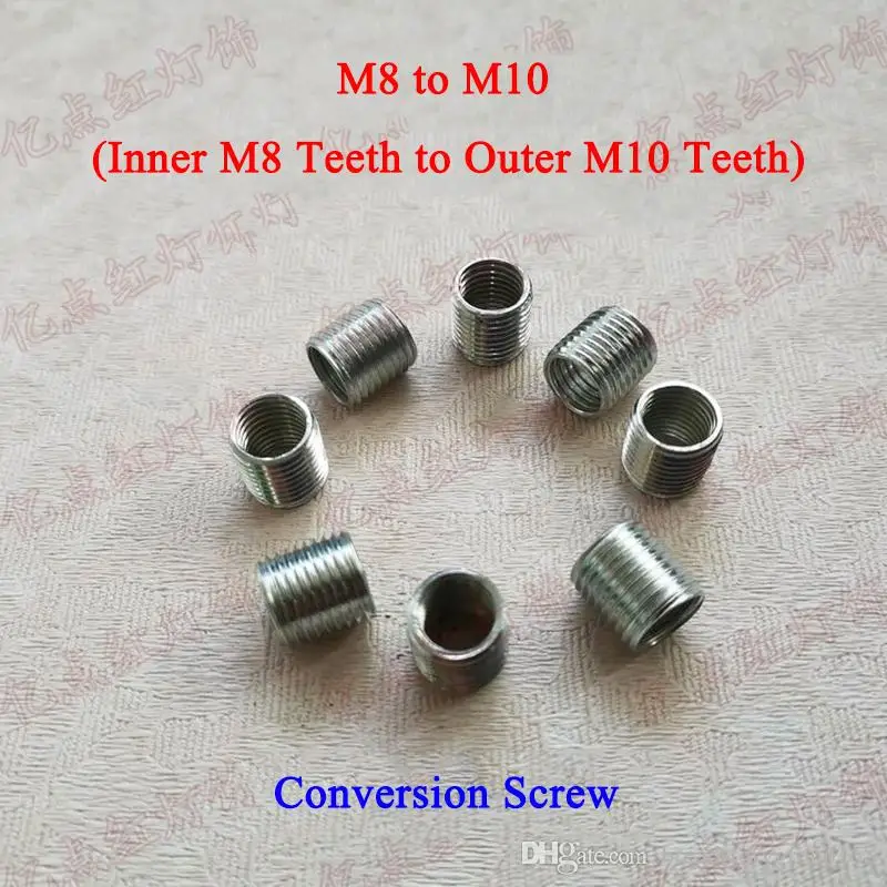 M8 M10 M12 Hex Nuts M6 M8 M10 M12 Conversion Screw Nut LED Light