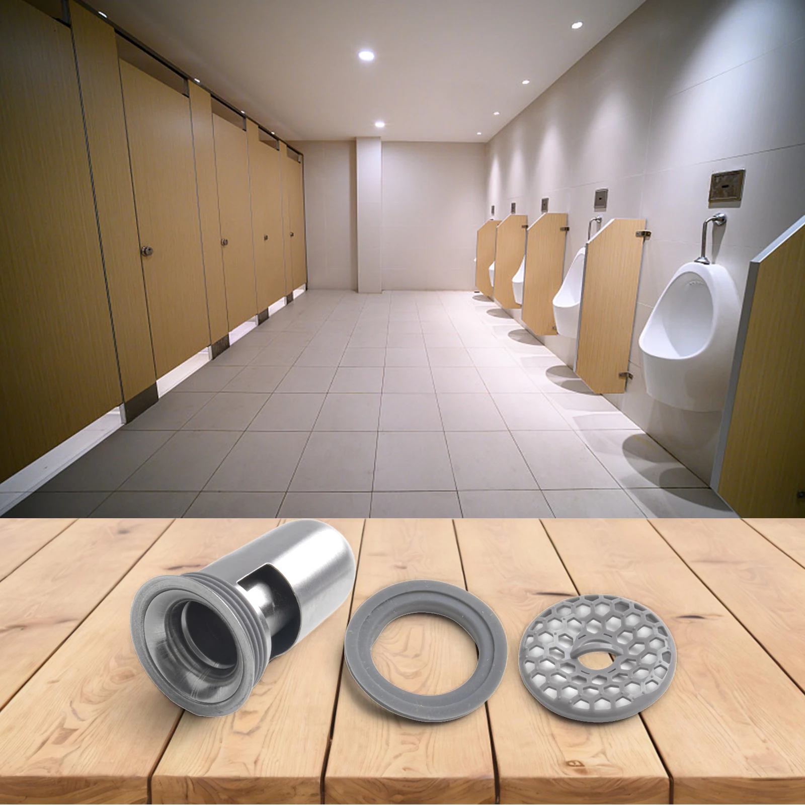 Description Picture 5 of item1pc Shower Floor Drain Backflow Preventer Sewer 304 Stainless Steel For Bathroom Shower Rooms Washing Machines Parts