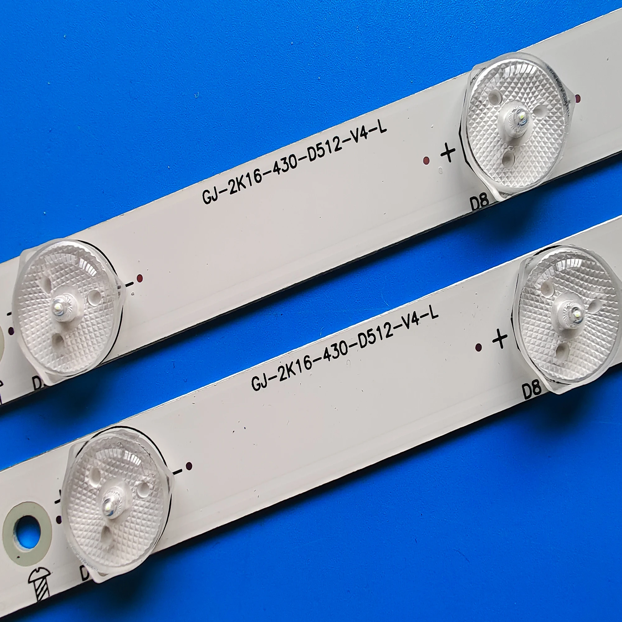 New 5 PCS 12LED LED backlight strip for 43PUS6551 43PUS6401 LB43014 V0_00 43PUS6501 43PUS6101 43PUS6201 TPT430U3 43PUH6101