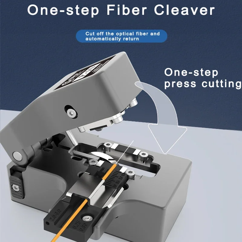 TENELEC P-10 Original High Quality Optical Fiber Cleaver High-precision One Step Cutter Knife one step fiber cutting  machine