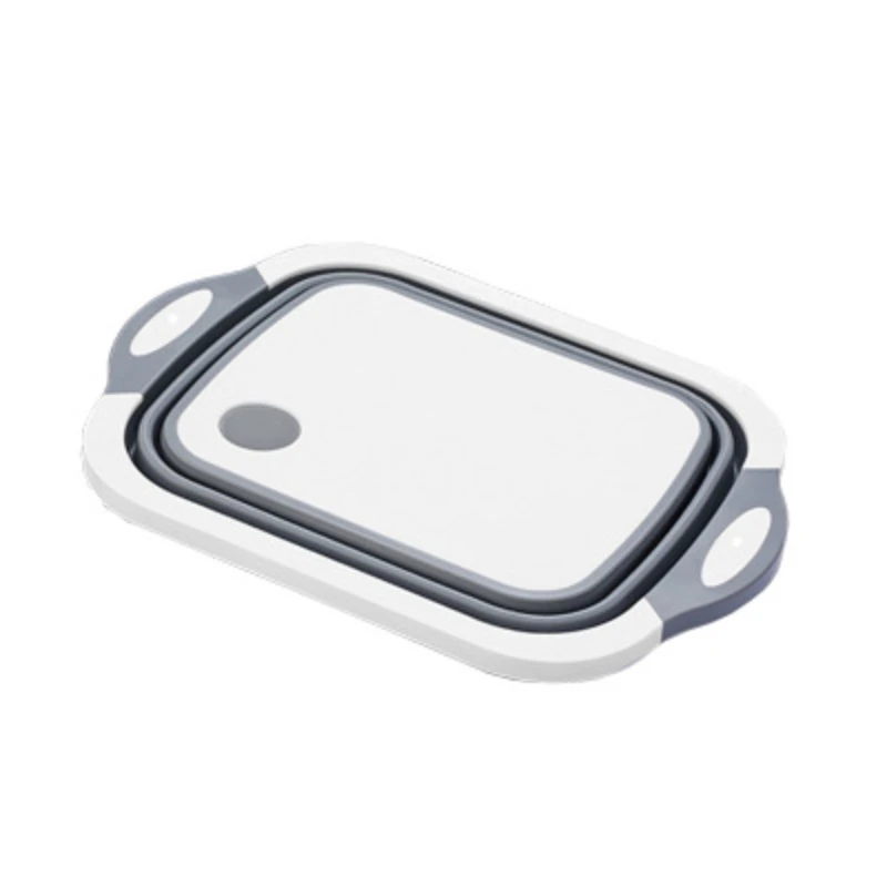 2 Pacchi Bacinella Pieghevole Piccola Ciotola per Lavello da Campeggio Catino Bucato Ciotola Da Campeggio Portatile in Silicone per Campeggio, Roulotte, Lavanderia, Cesto per la Biancheria (blu