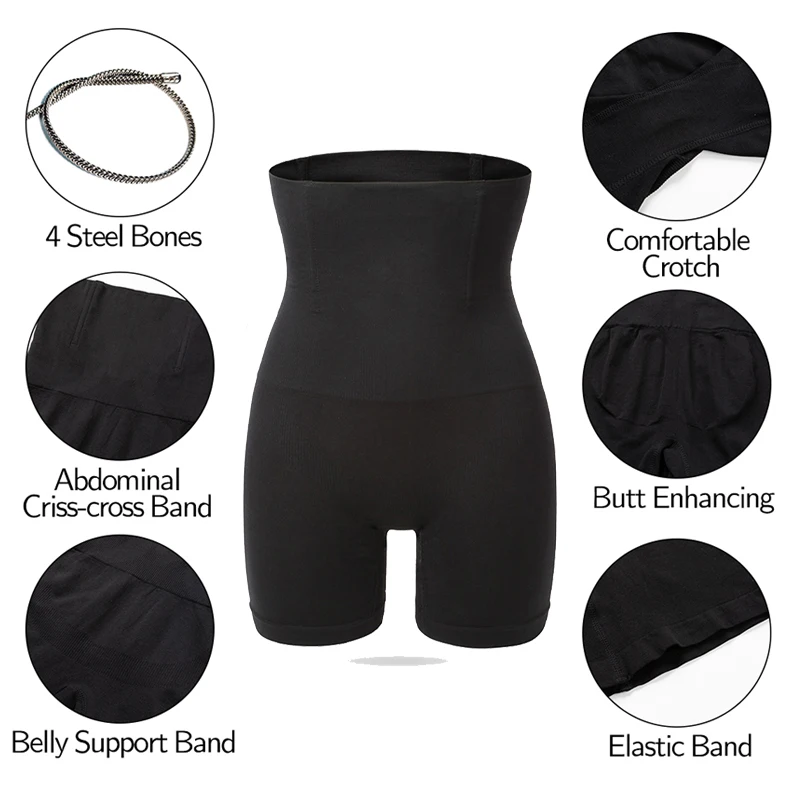 Slip Shorts Shapewear for Under Dresses Women Seamless Boyshorts Panties  Anti Chafing Underwear Shorts Waist Trainer Body Shaper - AliExpress