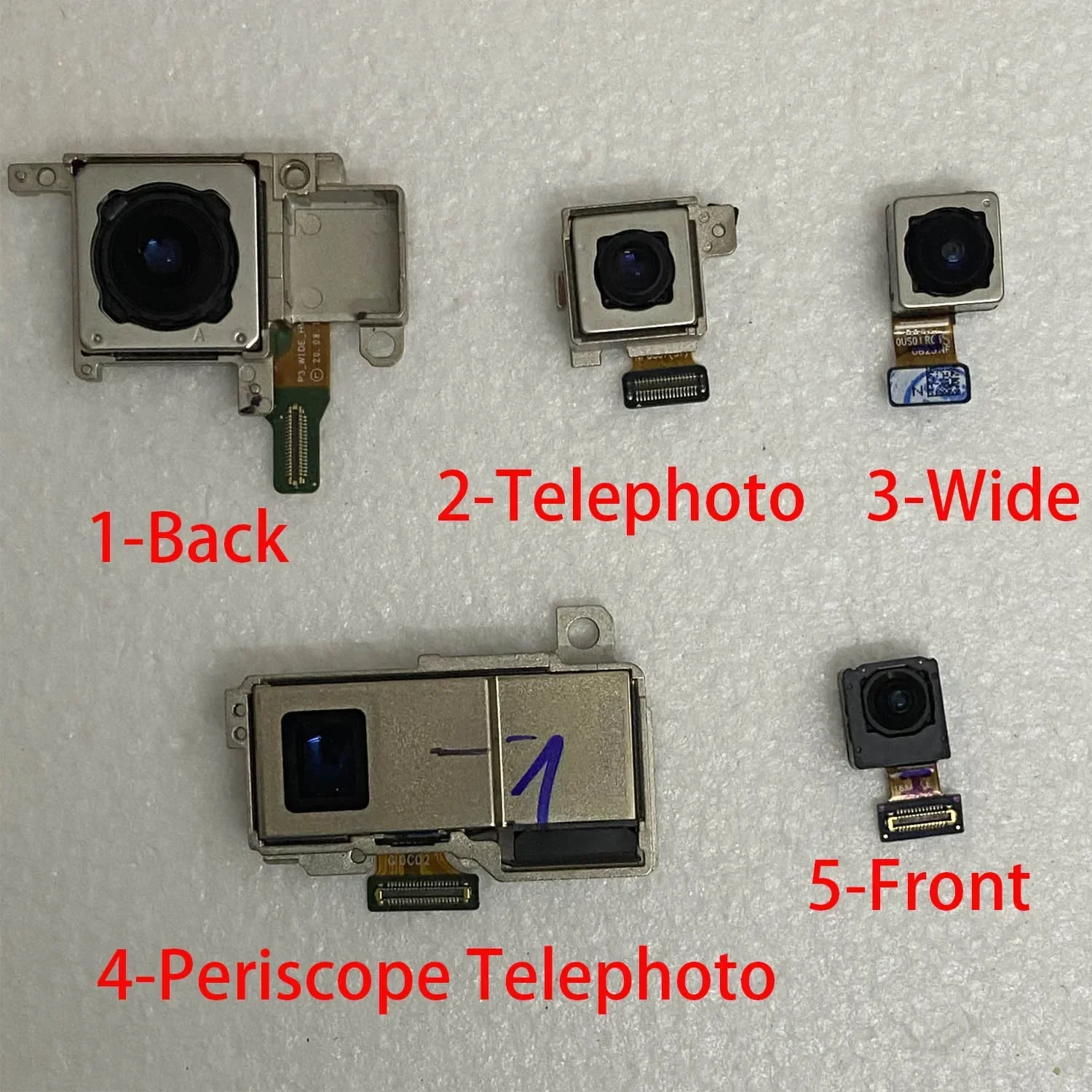 High-Quality Rear Camera with Telephoto and Wide Front Capability