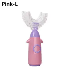 Advanced U - Shape Toothbrush for Whitening and Deep Cleaning (Pink - L)