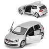 1/36 Volkswagen Golf GTI RMZ City Toy Car Diecast Miniature Model SUV Pull Back Doors Openable Educational Collection Gift Kid 3