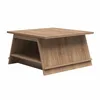 Dalin A-Frame Coffee Table with Magazine Perch, Danton's sleek design, clean lines, and a geometric A-frame shape 6