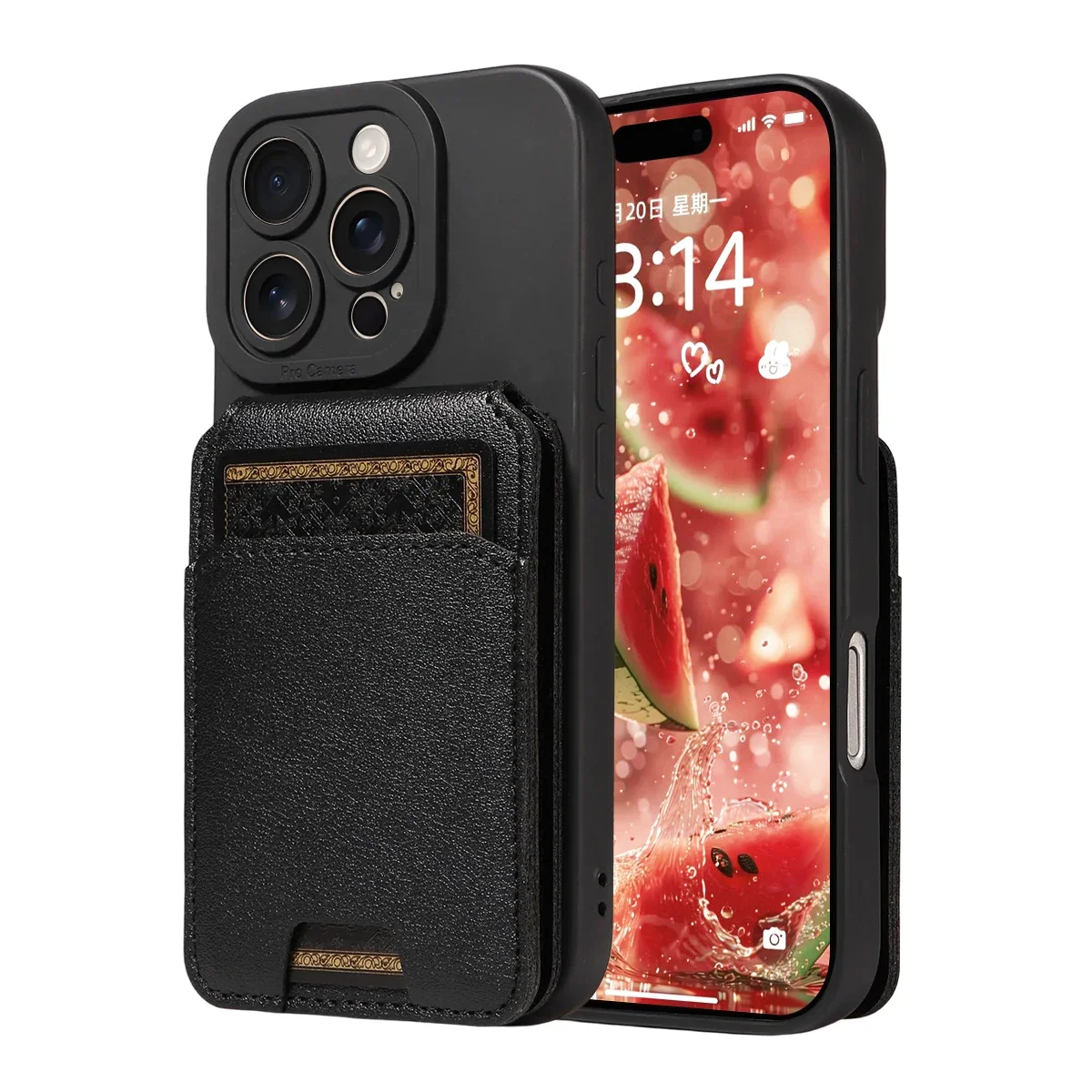 Premium TPU Leather Wallet Phone Case - Full Camera Cover, Anti-Scratch & Shockproof Protection