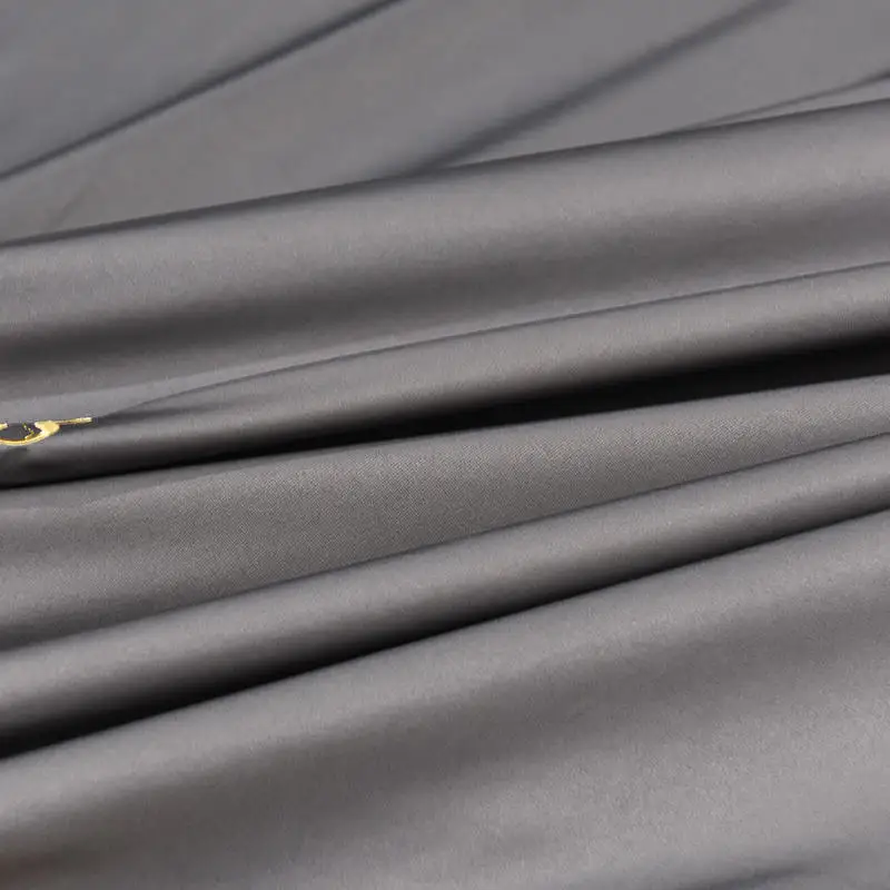 Description Picture 6 of itemSatin Smooth Elastic Fitted Sheet Couple Bed Quilt Mattress Cover Sheets Double Bed Sheets Embroidery 2 People Soft 90 150x200