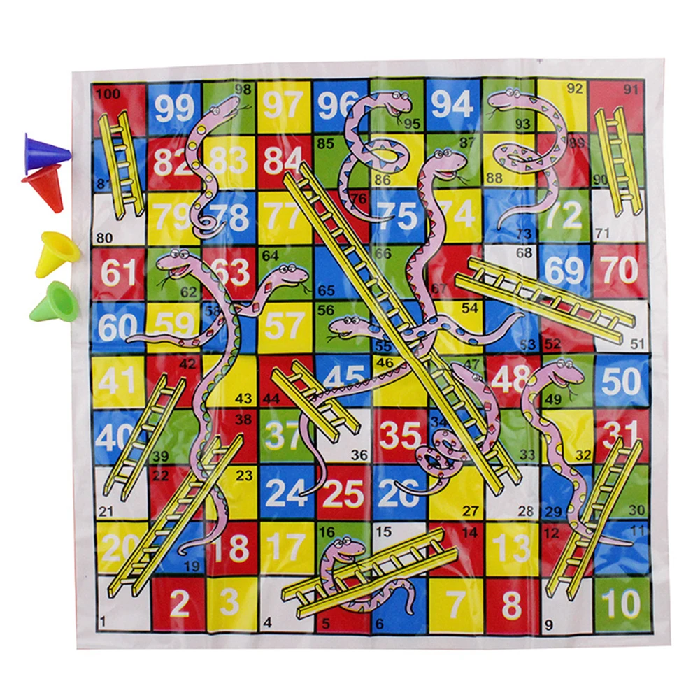 Funny Snake Ladder Flying Chess Set Children Kids Puzzle Family Party Games for Gifts Intelectual Learning Toys board game table games