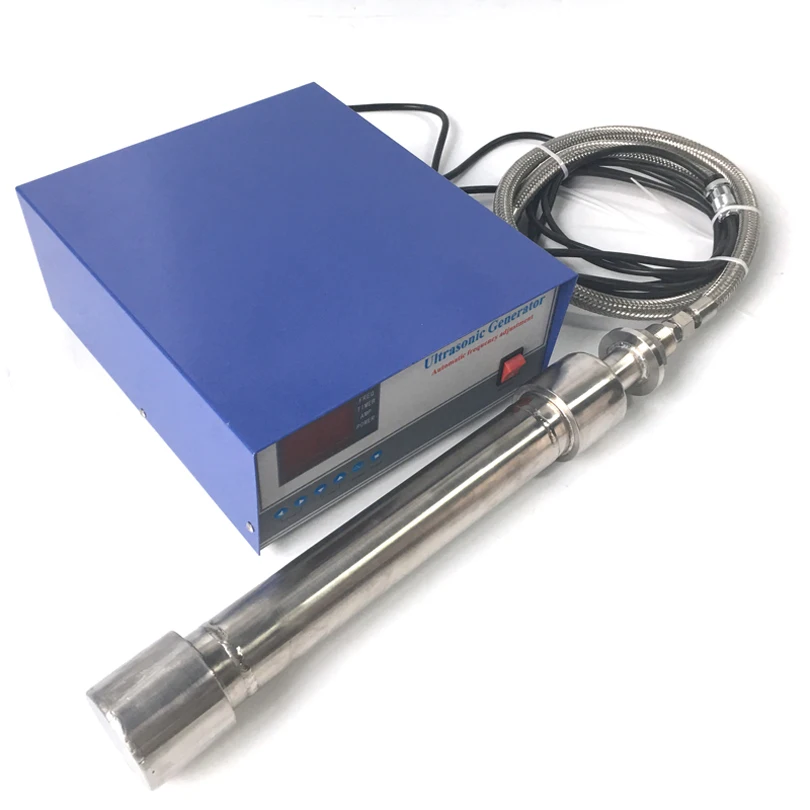 High Efficient 25khz Tubular Ultrasonic Rod Transducer 1000w Biodiesel