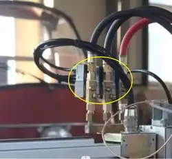 customized link for 3 sets solenoid valve use in torch