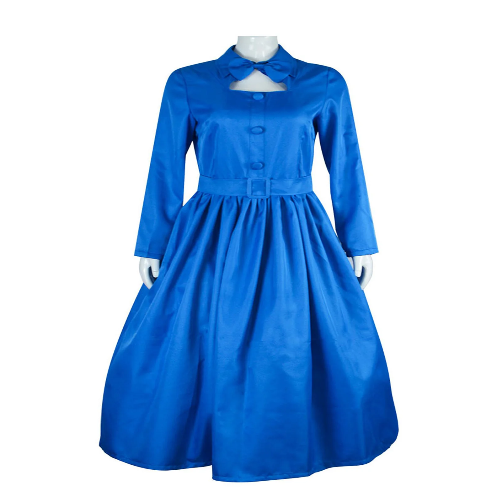 

The Marvelous Mrs. Maisel Cosplay Costume Women Blue Dress Outfits Movie Costume Girls Medieval Dress