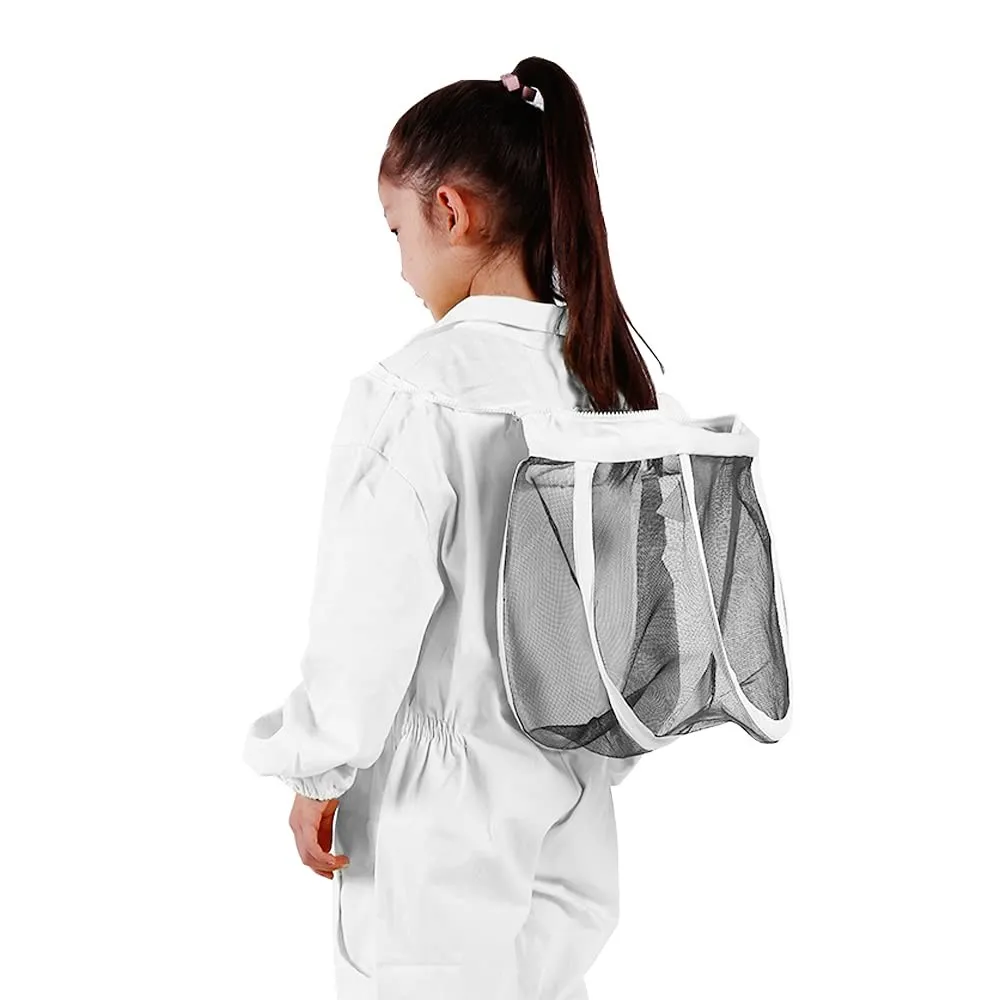 Comforme Ventilated Child Beekeeping Clothing Suit Yellow Cotton Children's Jacket Apiculture Equipement Gloves