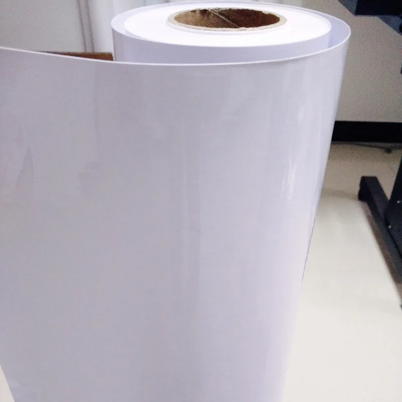 36*50m Pvc Self Adhesive Vinyl Sheet Film In Roll Glossy White For Inkjet  Printer - Photo Paper - AliExpress