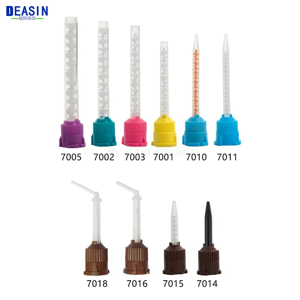 50PCSDisposableDentalImpressionMixingTipsMixingTubeSilicone