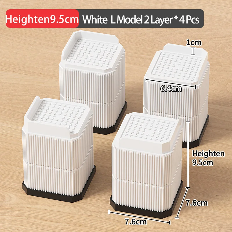 White XL 4PCS