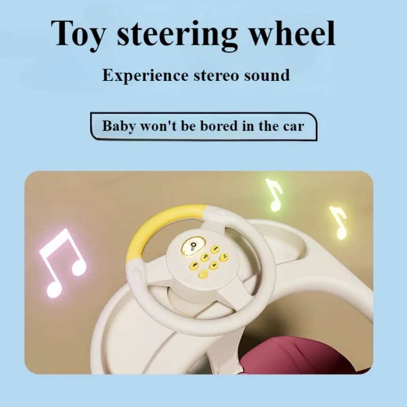 One-click Folding Baby Stroller Can Sit & Lying High Landscape Two-way Baby Strolling Cart Lightweight Anti-Rollover