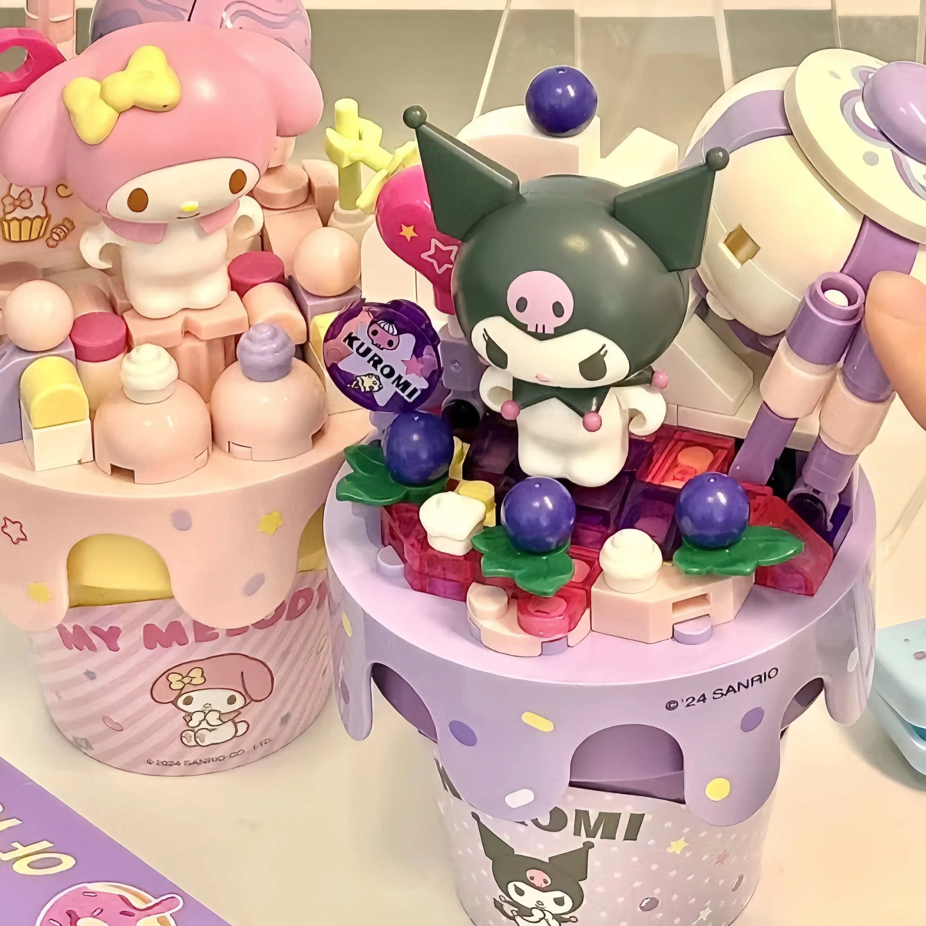 Keeppley Sanrio Building Block Toys My Melody Hello kitty Kuromi