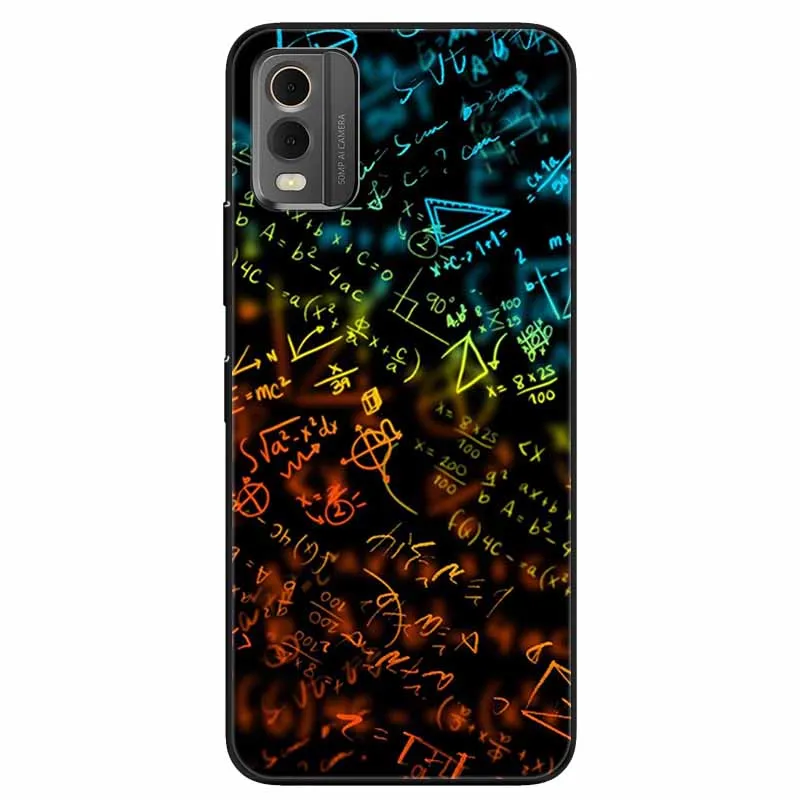 Cartoon Silicone Protective Soft Bumpers with Cool Wolf Design Phone Case
