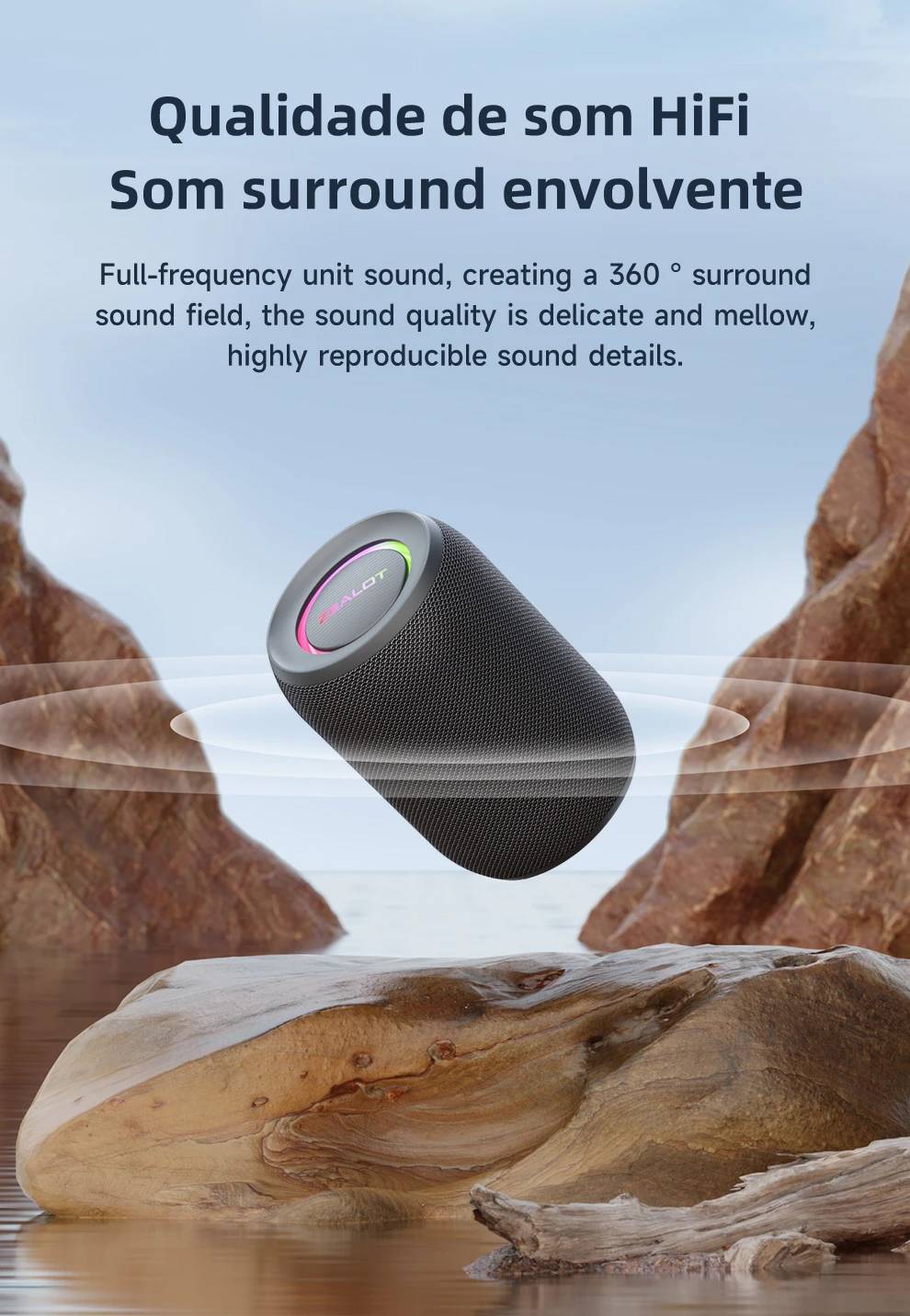 ZEALOT S32PRO bateria 3000mAh