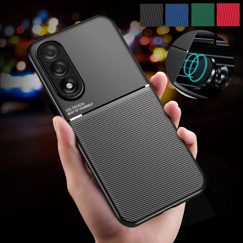 Durable Non-Slip Protective Case with Built-in Magnetic Holder