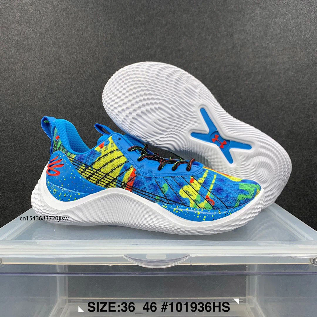 ARMOUR Zapatillas deportivas Unisex para hombre y mujer, zapatos de entrenamiento de baloncesto, antideslizantes y duraderos, color UA Curry Flow 10| - AliExpress