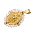 Gold White