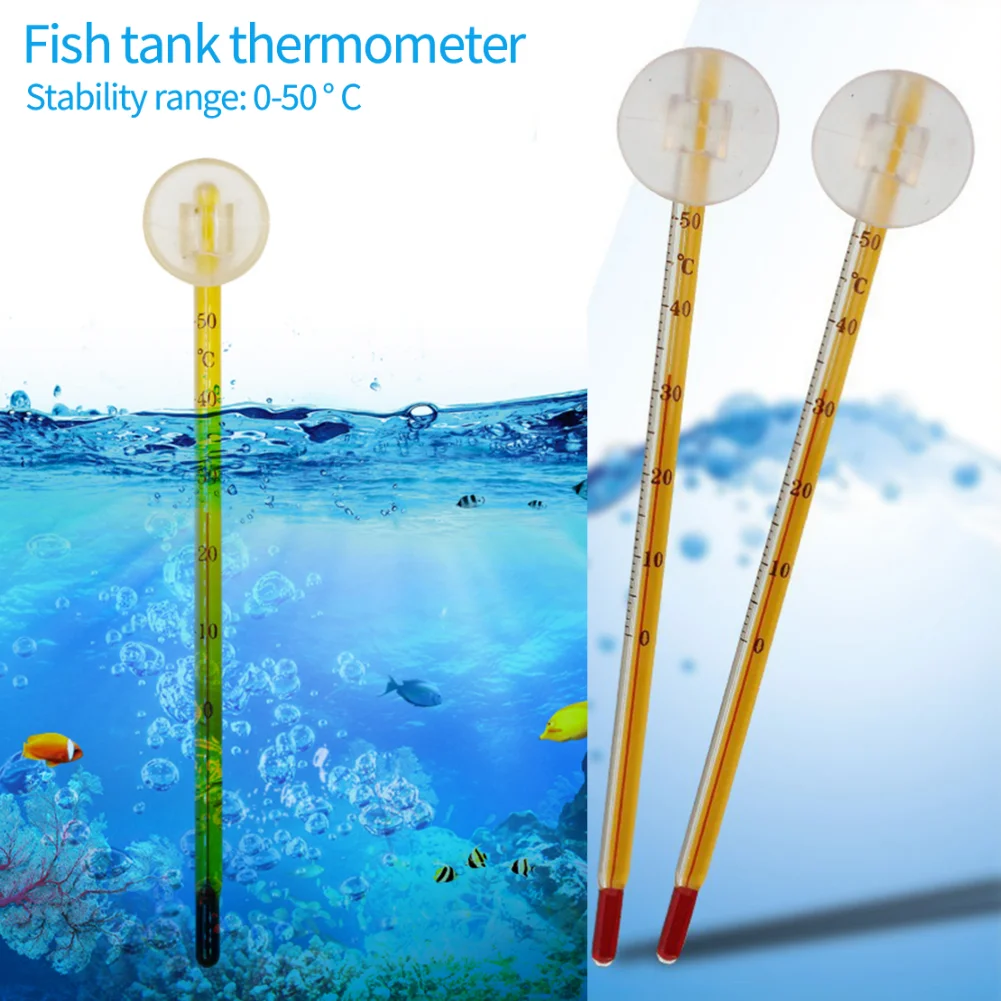Anti Dropping Fish Tank Thermometer Aquarium Water Tank Temperature