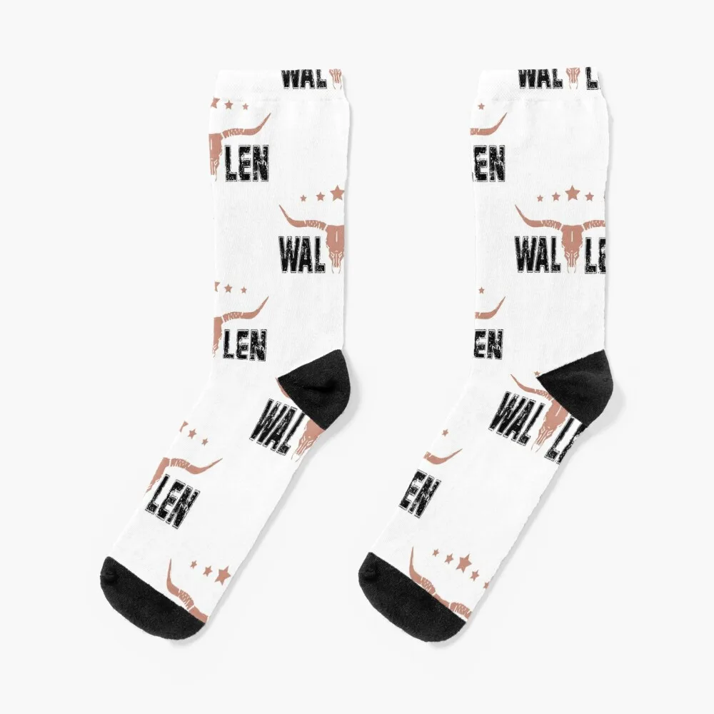 Wallen Country Western Socks compression socks heated socks hiking valentine gift ideas Socks For Girls Men's