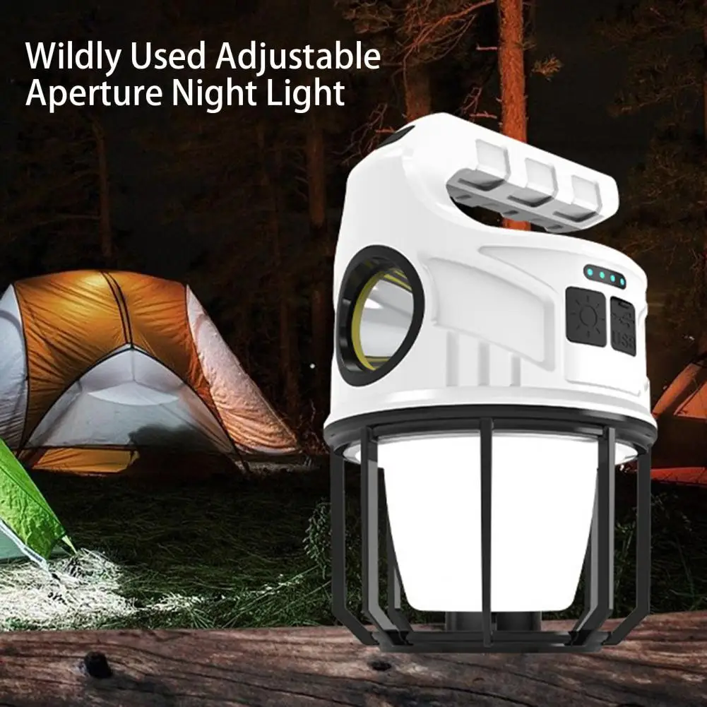 

1 Set Outdoor Light High Brightness Power Display Stepless Dimming Solar Illumination Camp Led Ambient Tent Light Outdoor Suppli