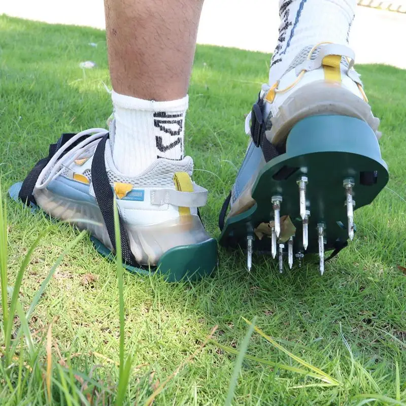 Gunite spiked boty špice boty epoxidová nářadí s 1.65 krátce hroty půda kondicionér a perlátor pro patio sad trávník tráva
